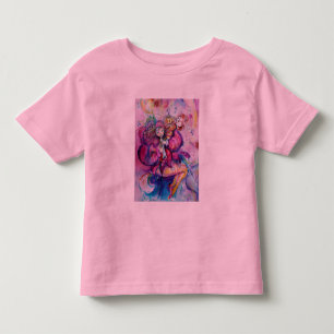 MUSICAL PINK CLOWN TODDLER T-SHIRT