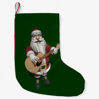 Musical Santa Claus Playing Christmas Songs Small Christmas Stocking