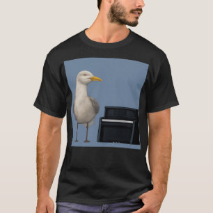 Musical Seagull  T-Shirt