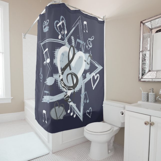 Musical Star Notes Designer Pattern (In Situ)