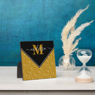 Musical symbols personalized plaque