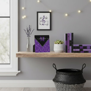 Musical symbols personalized plaque