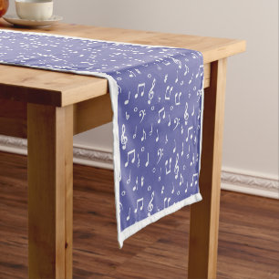 musical symbols  short table runner