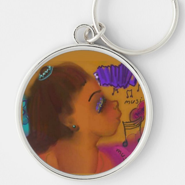 Musical Theme Keychain (Front)