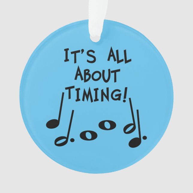 Musical Timing Ornament (Front)