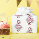 Musical treble clef notes with Sakura flowers