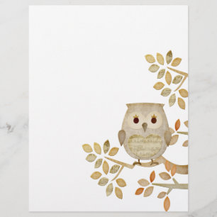 Musical Tree Owl Flyer