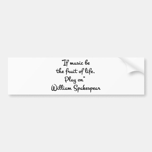 musicFruit Bumper Sticker (Front)