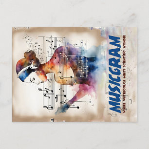Musicgram Postcard