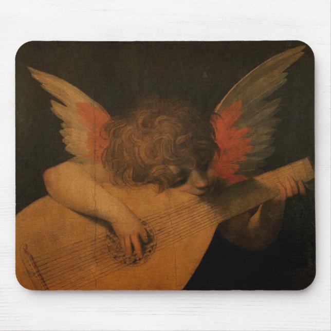 Musician Angel Mouse Pad (Front)