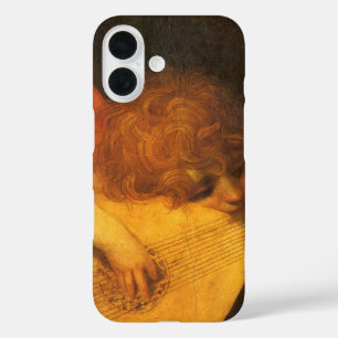 Musician Angel Playing Lute by Rosso Fiorentino iPhone 16 Case