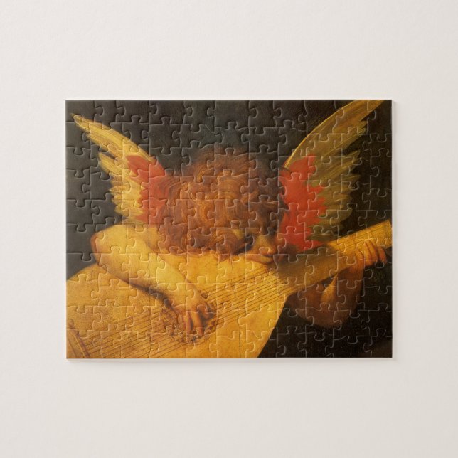 Musician Angel Playing Lute by Rosso Fiorentino Jigsaw Puzzle (Horizontal)