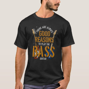 Musician Bass Guitarist Bassist Music Bass Guitar T-Shirt