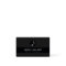 Musician Black Business Card With Music Note