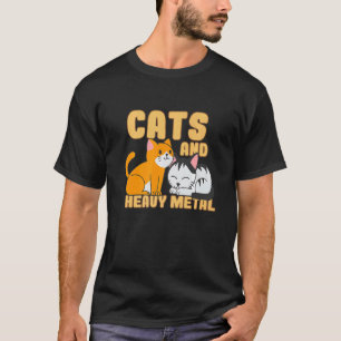 Musician Cat Instrumentalist Musical Heavy Rock Mu T-Shirt