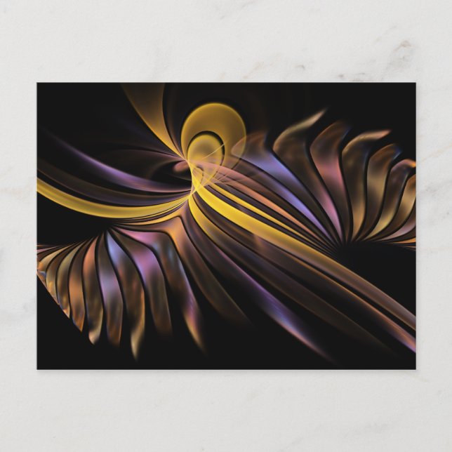 Musician Fractal Postcard (Front)