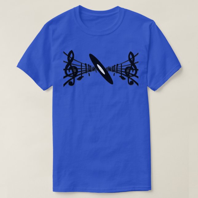 Musician Gift Musical Instrument Music  (2)  T-Shirt (Design Front)