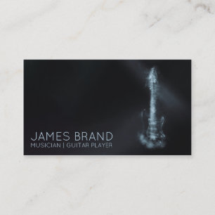 Musician Guitar Player Business Card
