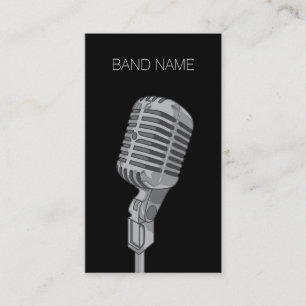Musician Guitarist Singer Band Artist Publicity Calling Card
