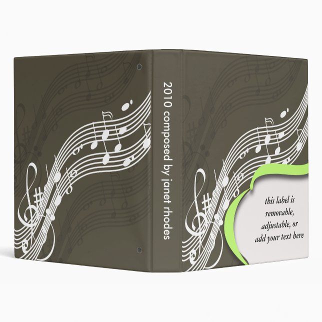 Musician Notes, Composer binders (Background)