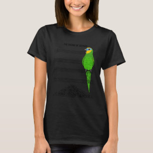 Musician Parrot I Sound Of Silence I Orange winged T-Shirt