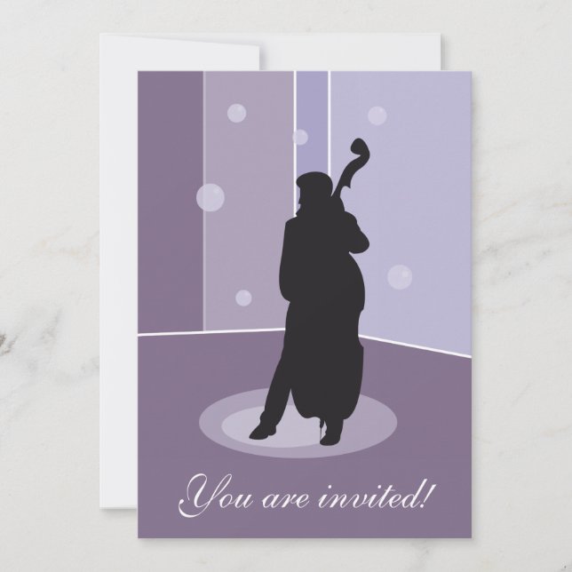 Musician Personalized Invites - Customized (Front)