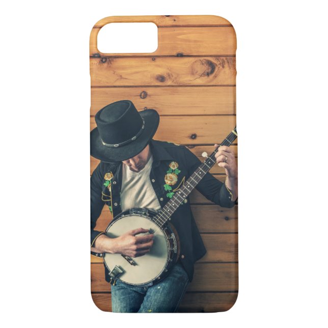 Musician playing guitar - iPhone / iPad case (Back)