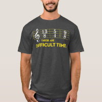 Musician Sheet Music These Are Difficult Times
