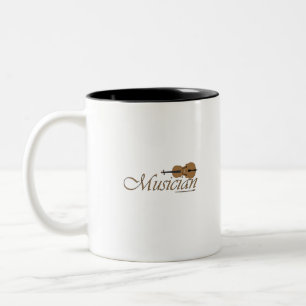Musician Two-Tone Coffee Mug