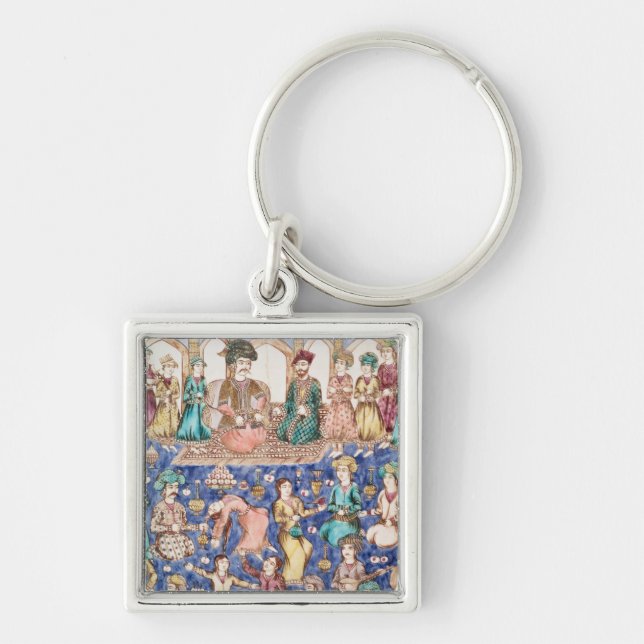 Musicians and dancers keychain (Front)