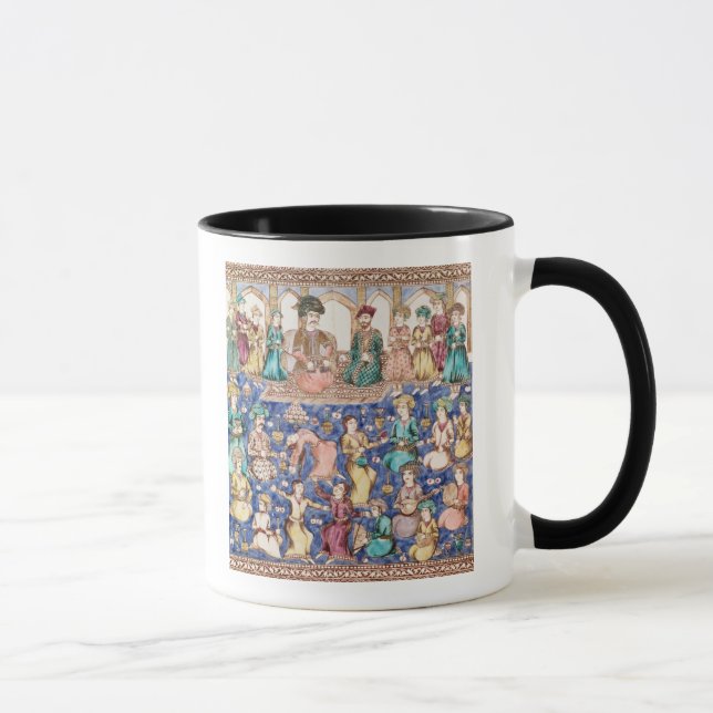Musicians and dancers mug (Right)