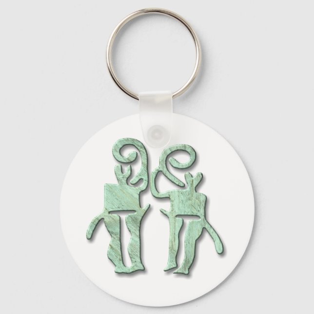 Musicians-copper Keychain (Front)