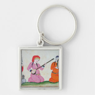 Musicians 'Costumes de la Cour et de la Keychain