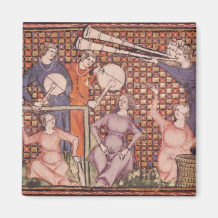 Musicians, from Ovide Moralise Magnet
