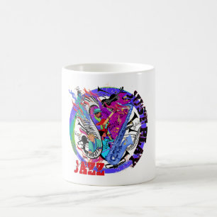 Musicians Jazz Festival Music Art Mug by Juleez