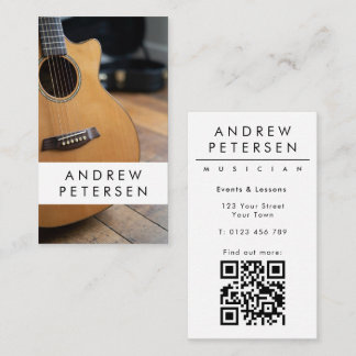 Musicians Music Teacher Business Card