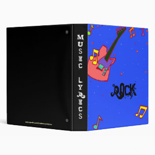 Musicians' Notebook Avery Binder 1 Touch EZD Ring