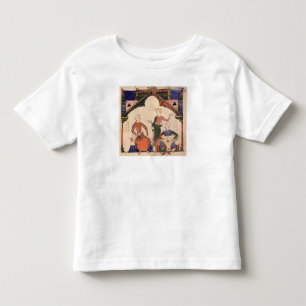 Musicians playing castanets and a psaltery toddler t-shirt