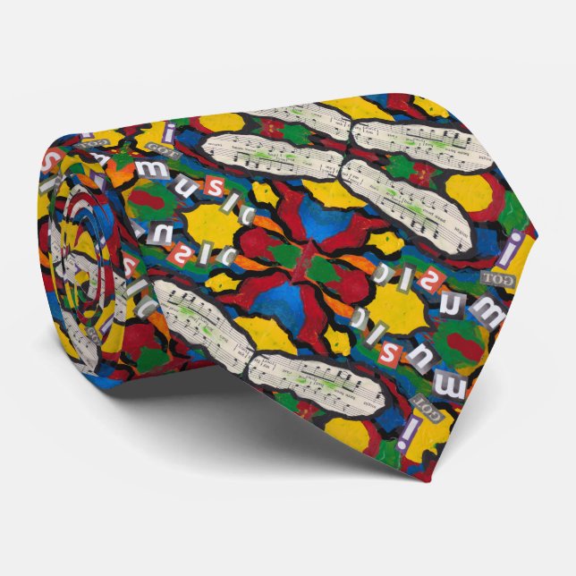 Musicians Tie (Rolled)