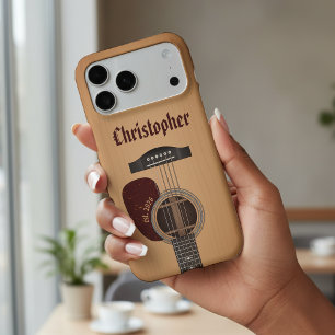 Musicien de guitare acoustique Guitariste Nom marr