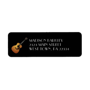 Musicien de guitare acoustique professeur de musiq