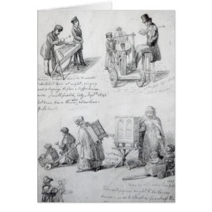 Musiciens dans les rues de Londres, 1841-43