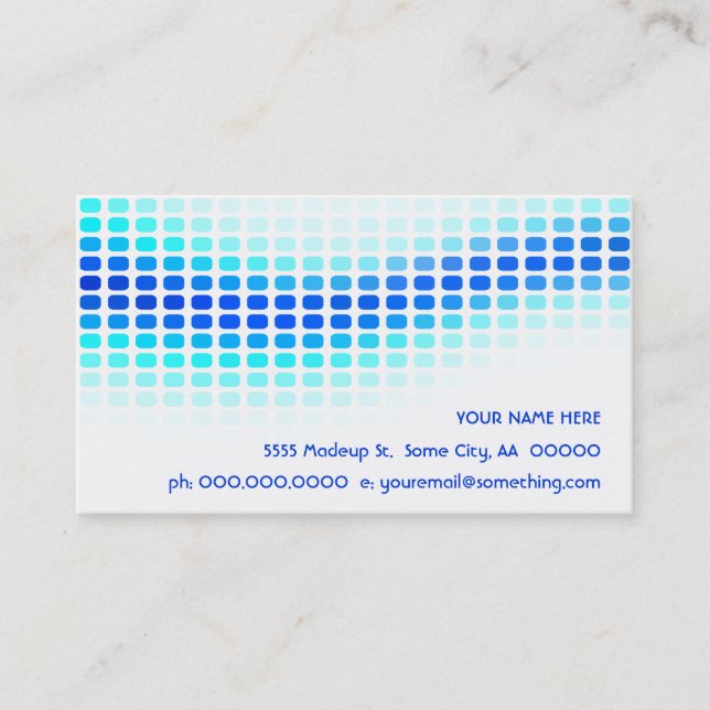 musicmeterz. business card (Front)