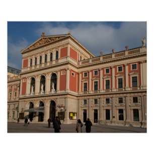 Musikverein, Wien Österreich Poster