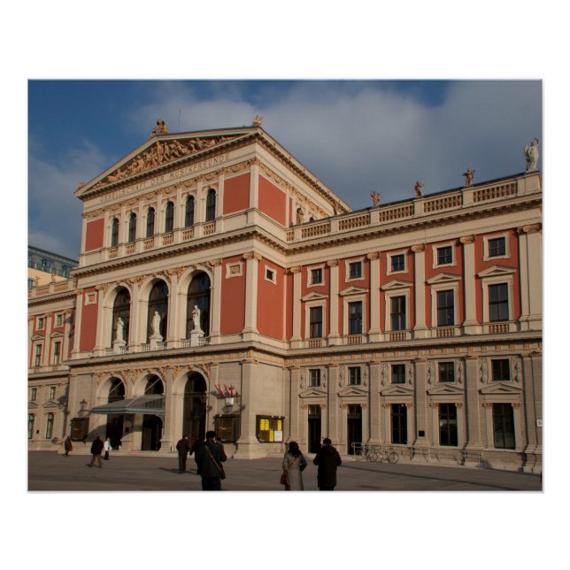 Musikverein, Wien Österreich Poster (Front)