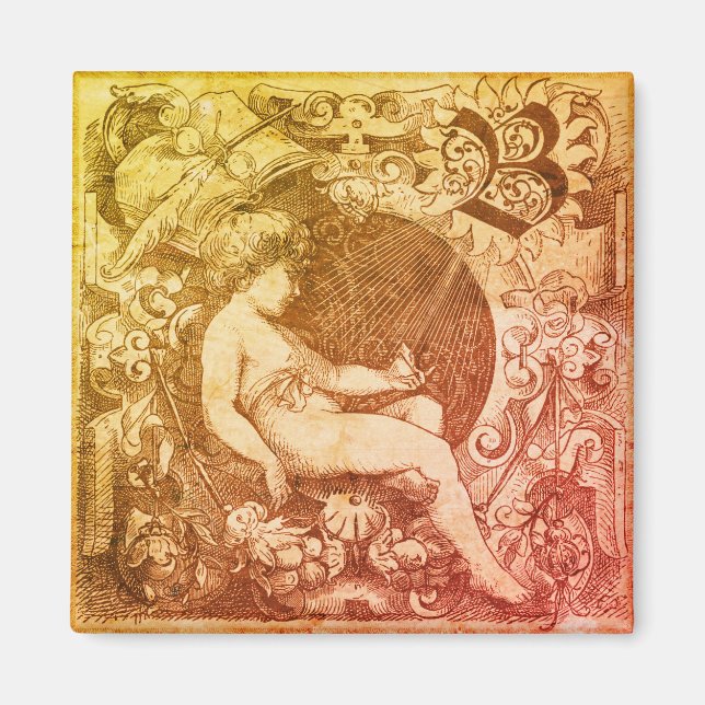 Musing Angel Magnet (Front)