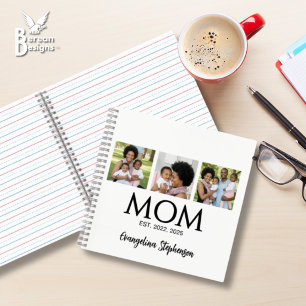 Musings Memories of a Mom Established Caps 3 Photo Notebook