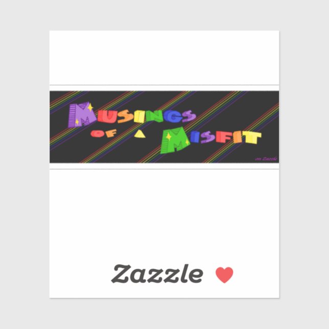 Musings of a Misfit Banner (Sheet)
