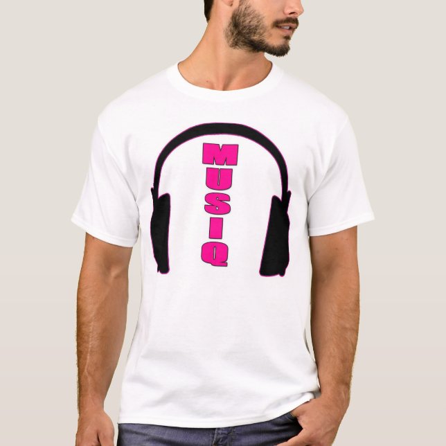 Musiq w/Headphones T-Shirt (Front)