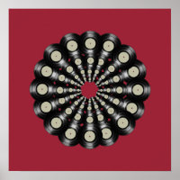 musique art déco / disques vinyles